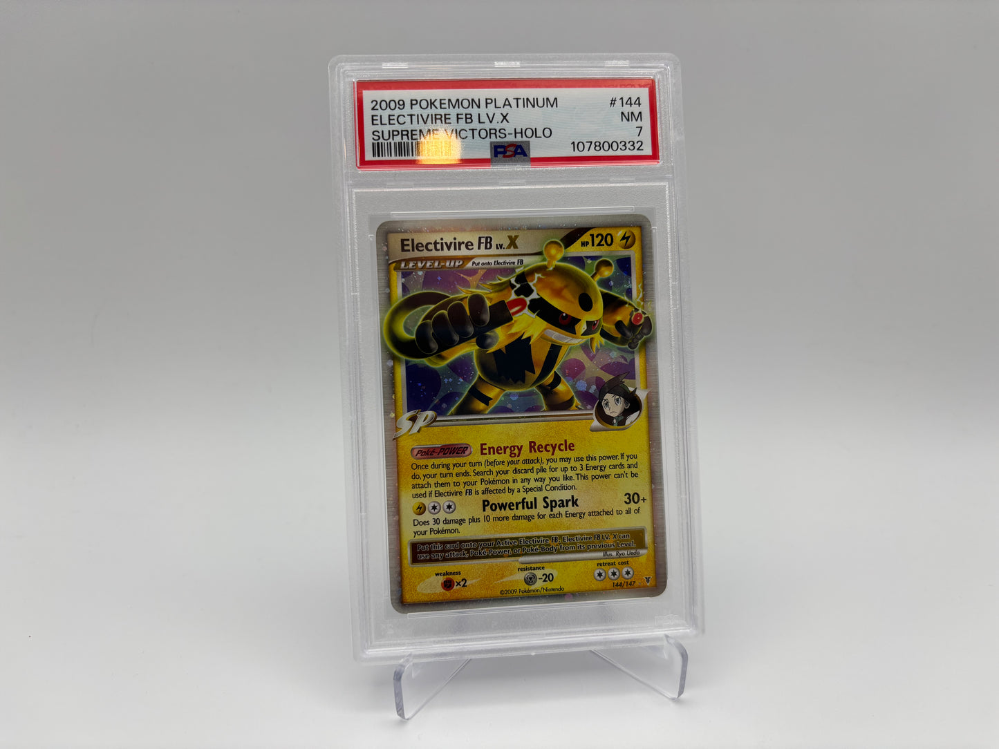 PSA 7 - Electivire Lv.X - Supreme Victors #144