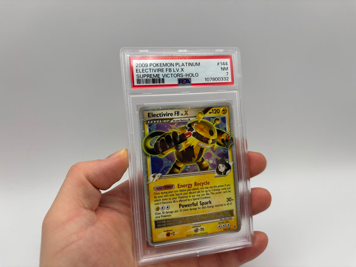 PSA 7 - Electivire Lv.X - Supreme Victors #144