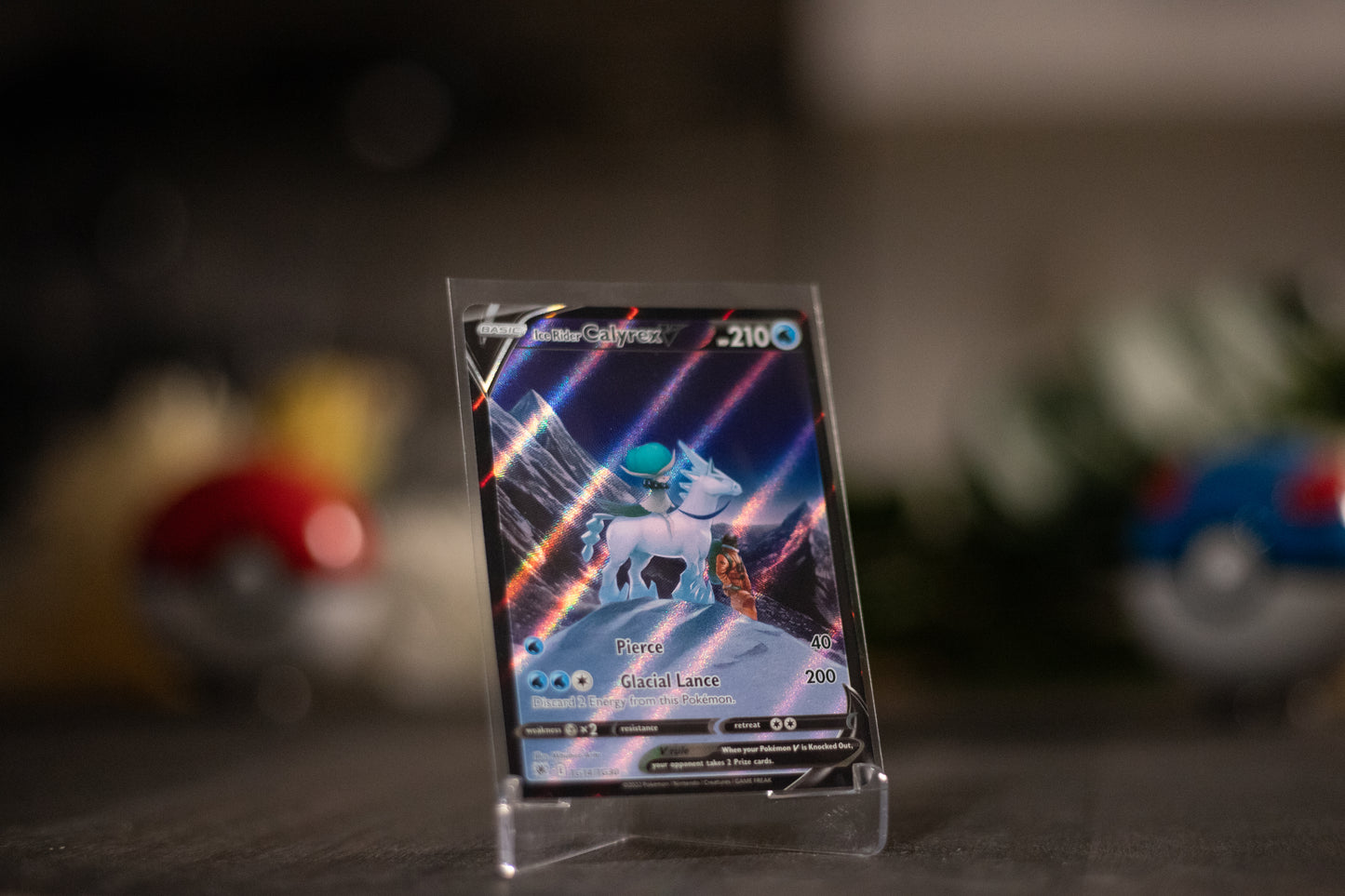 Full Art Ice Rider Calyrex V - Astral Radiance TG14