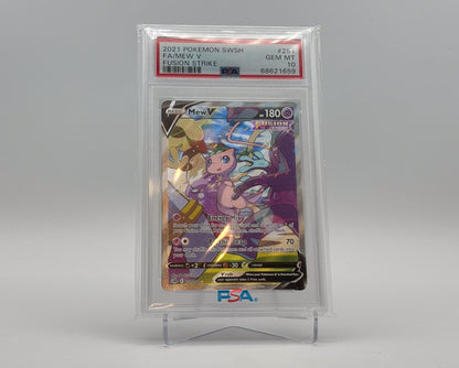 PSA 10 - Alt Art Mew - Fusion Strike #251