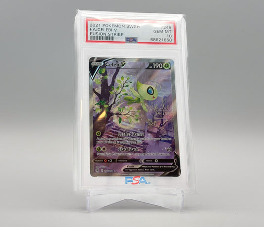 PSA 10 - Alt Art Celebi V - Fusion Strike #245