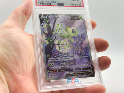 PSA 10 - Alt Art Celebi V - Fusion Strike #245