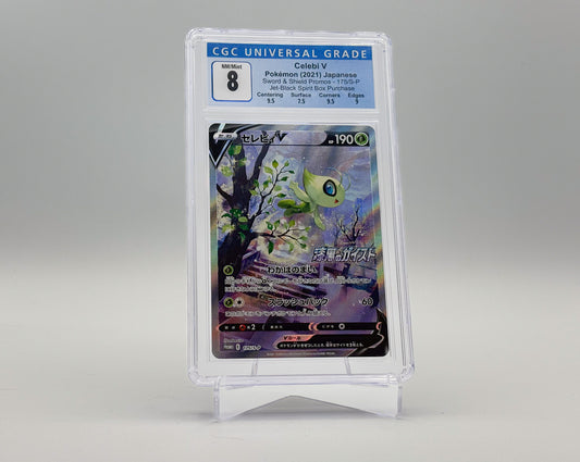 CGC 8 - Celebi V (Japanese) - Promo 175/S-P