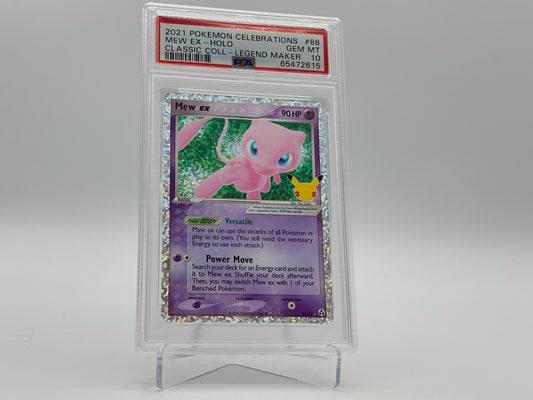 PSA 10 - Mew EX - Celebrations Classic Collection