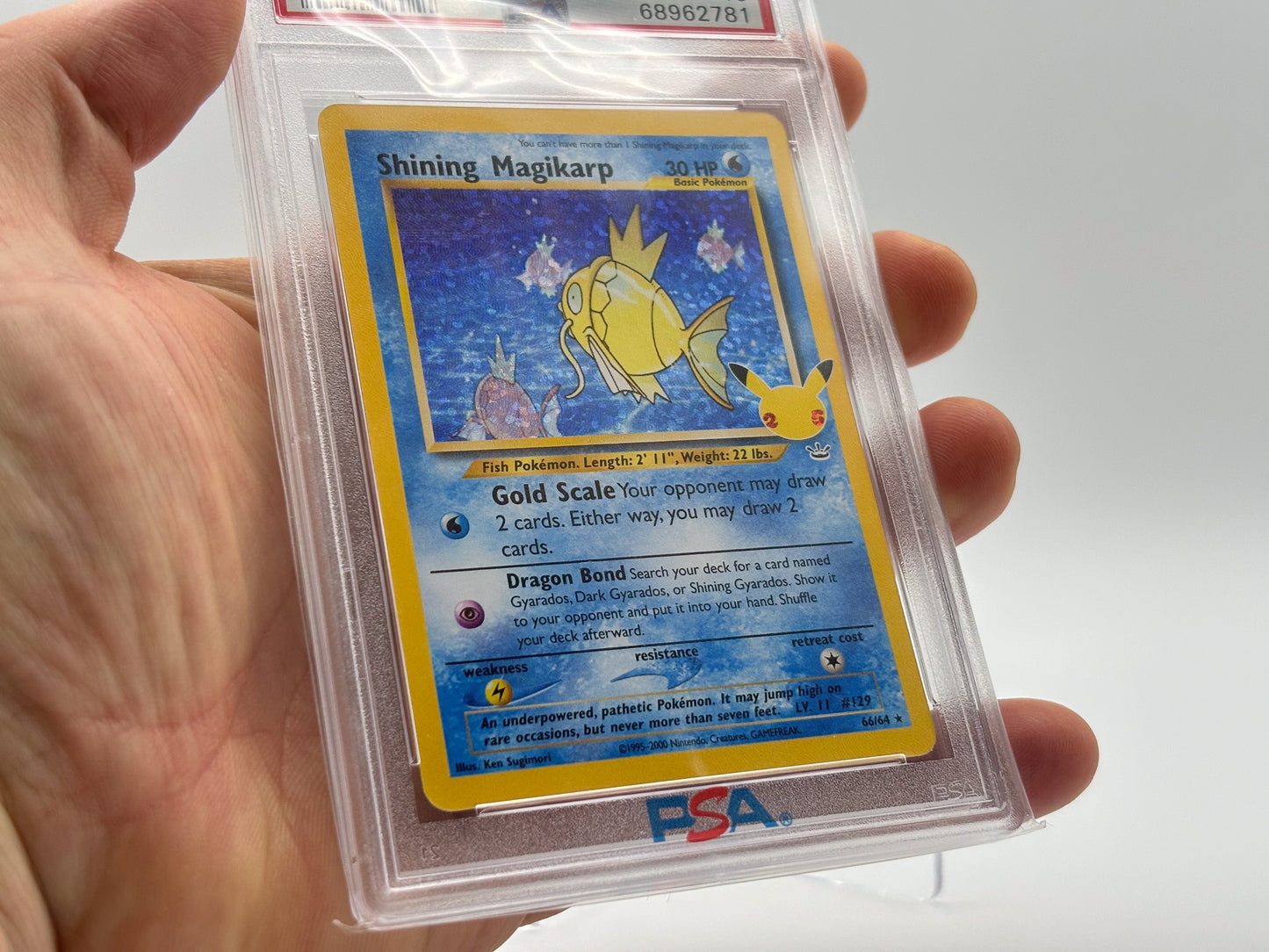 PSA 10 - Shining Magikarp - Celebrations Classic Collection