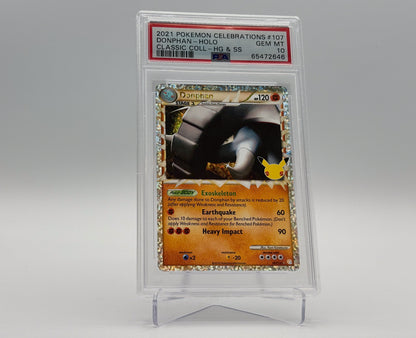 PSA 10 - Donphan Prime - Celebrations Classic Collection