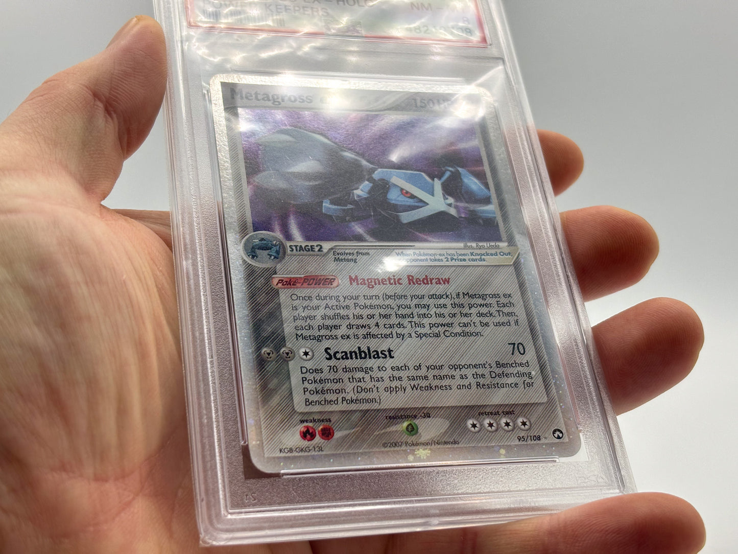 PSA 8 - Metagross ex - EX Power Keepers #95