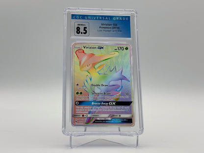 CGC 8.5 - Rainbow Virizion GX - Lost Thunder #217