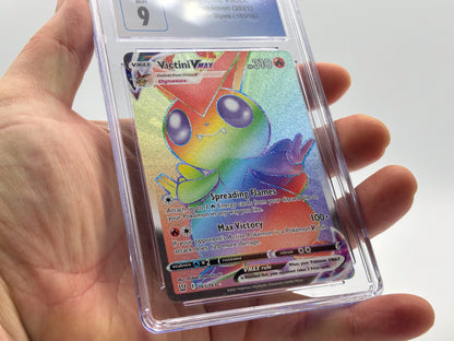 CGC 9 - Rainbow Victini VMAX - Battle Styles #165