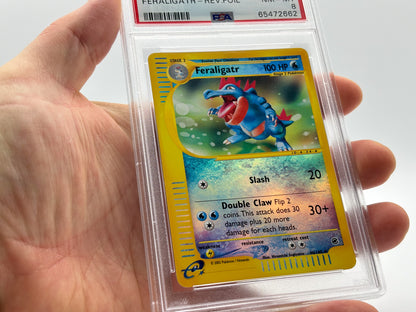 PSA 8 - Feraligatr Reverse Holo - Expedition #46