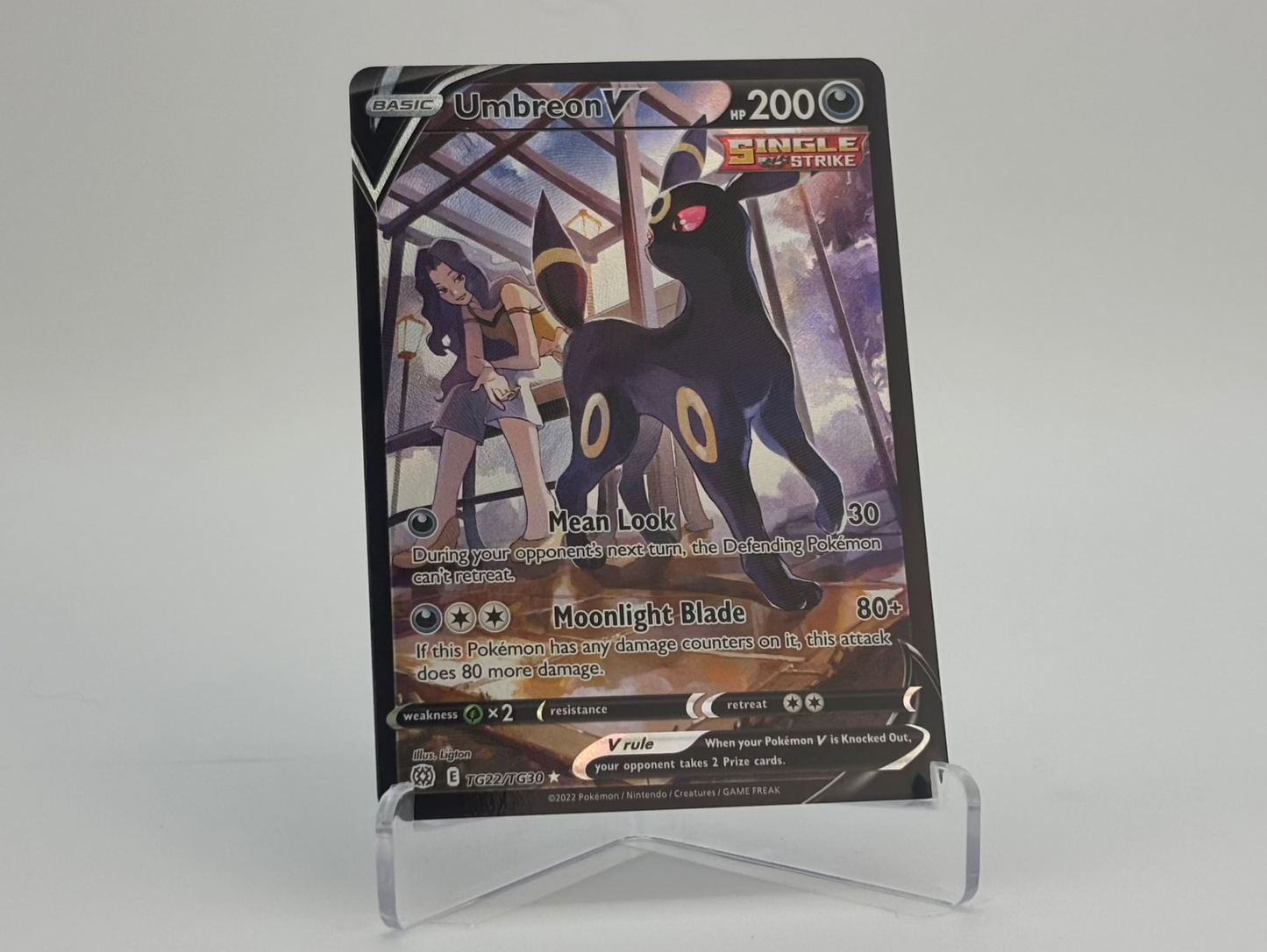 Full Art Umbreon V - Brilliant Stars TG22