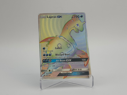 Rainbow Lapras GX - Sun and Moon #151