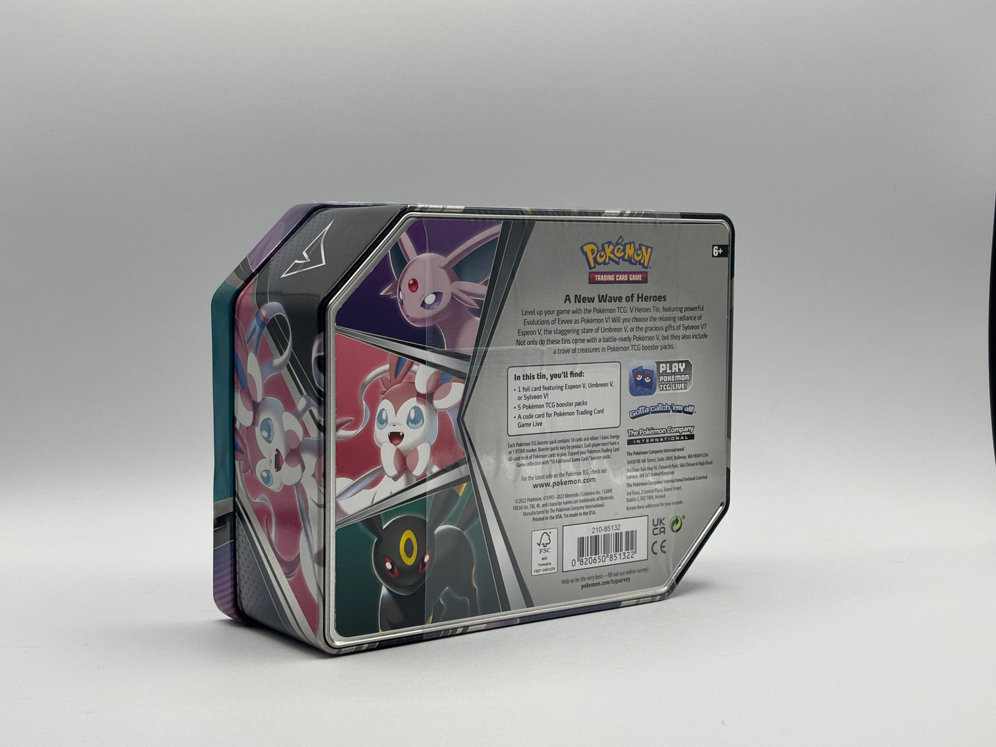 *Sealed* Espeon V Heroes Tin