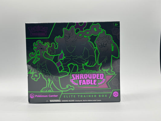 *Sealed* Pokémon Center Exclusive Shrouded Fable Elite Trainer Box